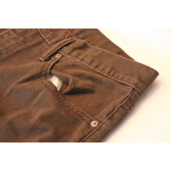 Levi's 541 Brown Jeans Denim 35x30 Regular Fit Straight 100% Cotton - Picture 2 of 7